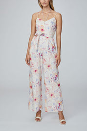 AKARI JUMPSUIT  CREAM MULTI