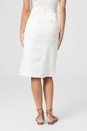 MEADOW MIDI SKIRT W UTILITY PATCH POCKETS  TONAL