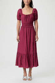 AVONNE DRESS  BERRY JAM