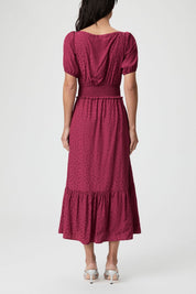AVONNE DRESS  BERRY JAM