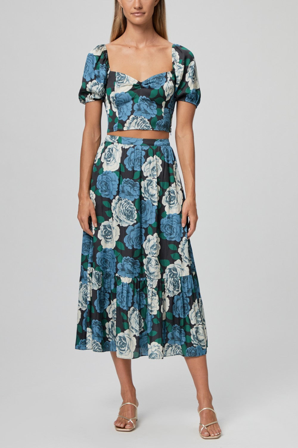GEMINI SKIRT  BLACK MULTI