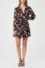 HEIRLOOM DRESS  OBSIDIAN MULTI