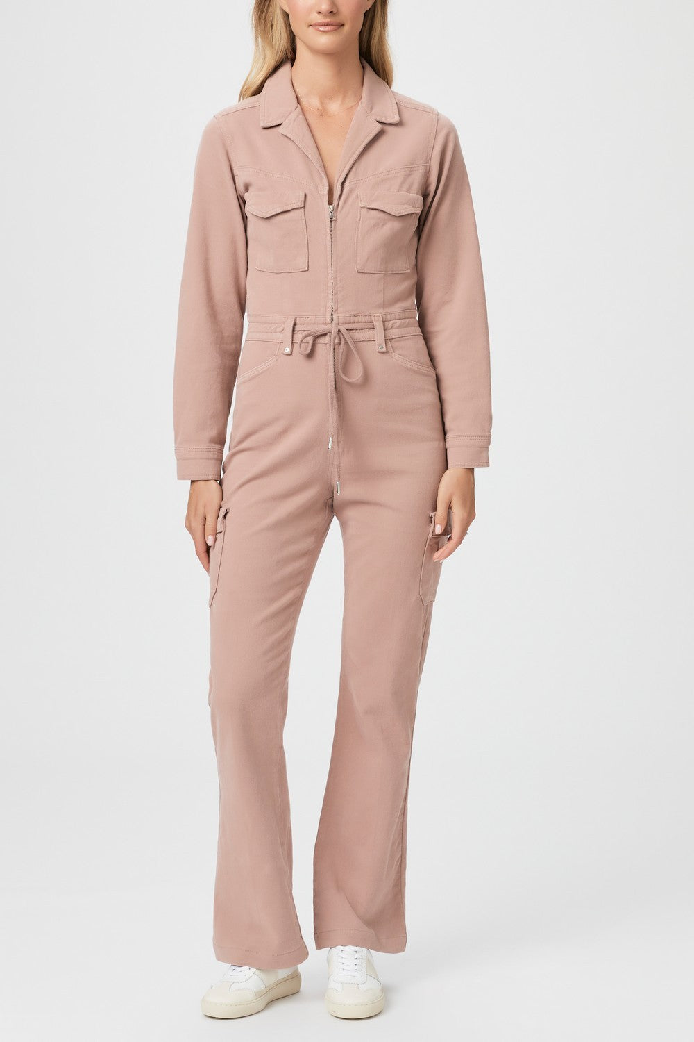 SLOANE 31 JUMPSUIT WCARGO POCKETS  VINRAGE MAUVE DUNE