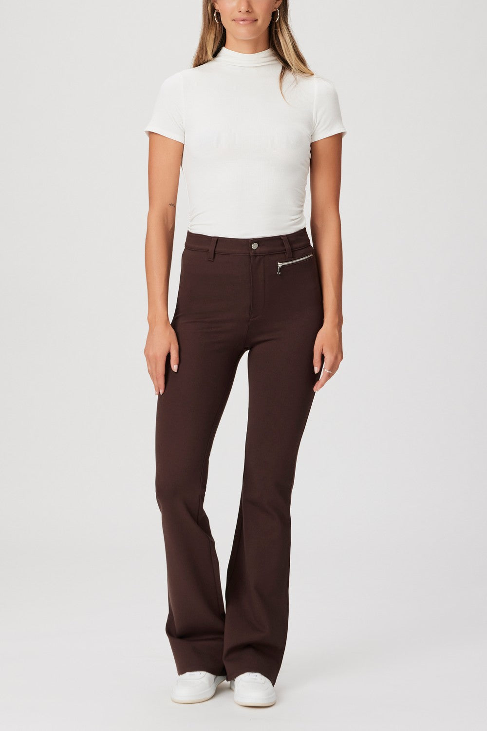 HATTENA PANT  DARK BROWN