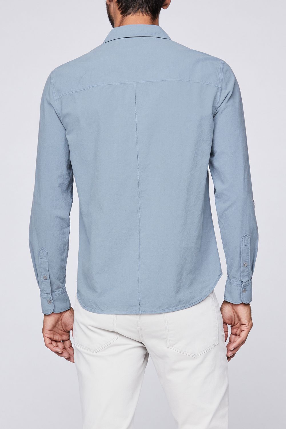 GREGORY SHIRT  BLUE SHELL