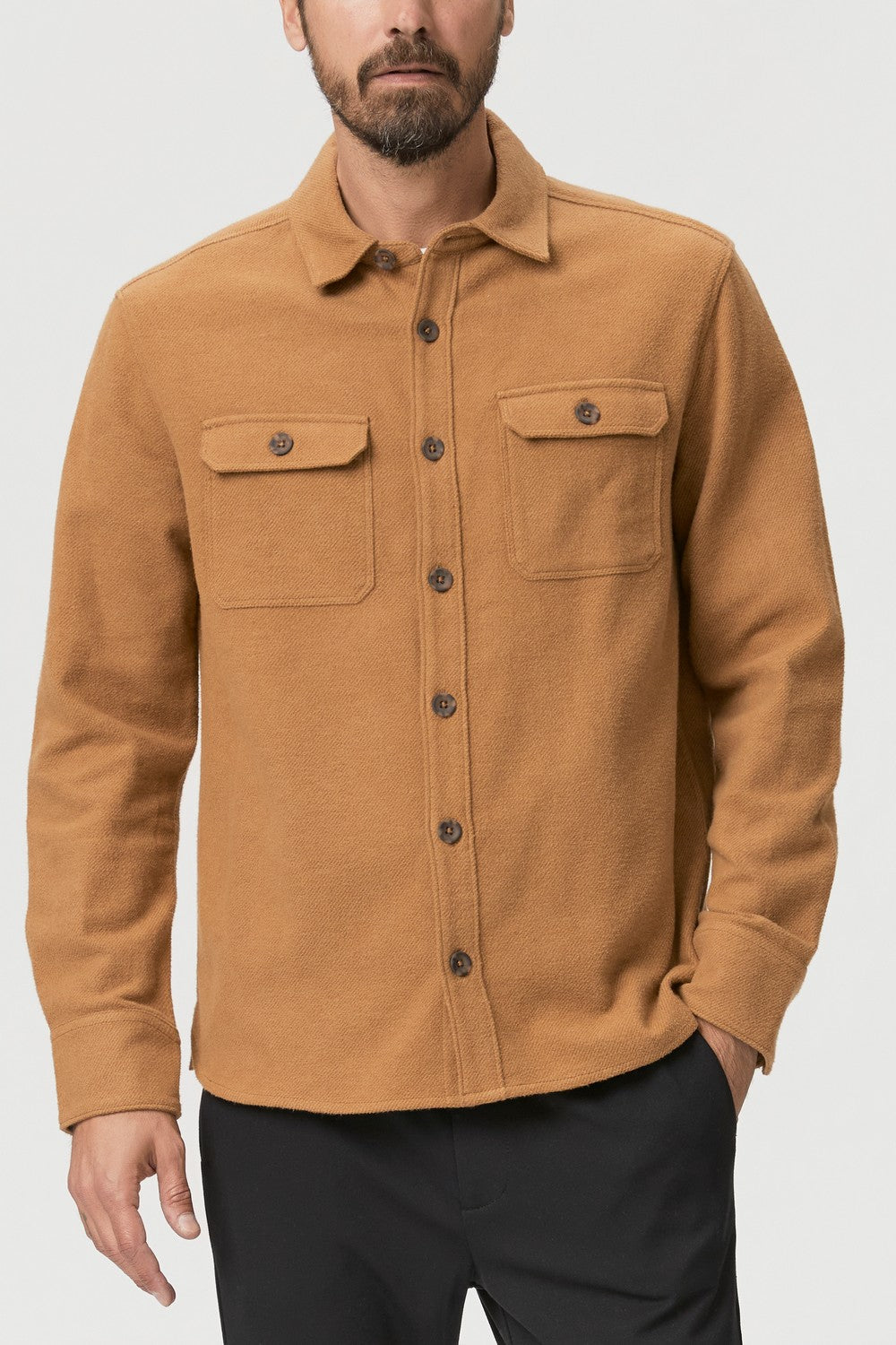 WILBUR OVERSHIRT  GOLDEN OAK