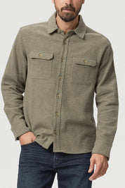 WILBUR OVERSHIRT  SHADED OLIVE
