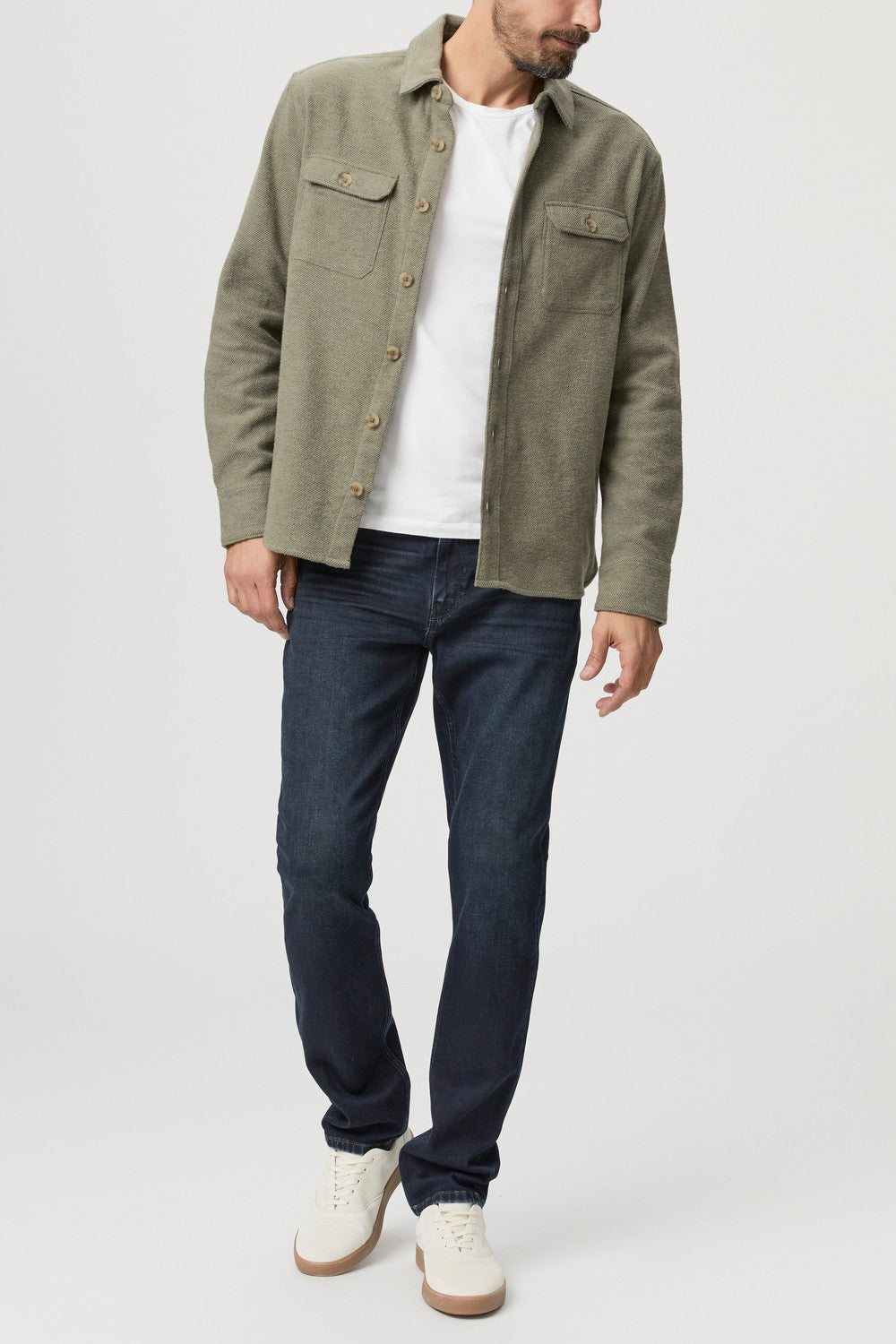 WILBUR OVERSHIRT  SHADED OLIVE