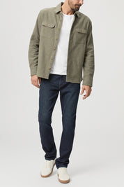 WILBUR OVERSHIRT  SHADED OLIVE