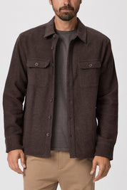 WILBUR OVERSHIRT  SMOKED CAVERN
