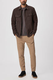 WILBUR OVERSHIRT  SMOKED CAVERN