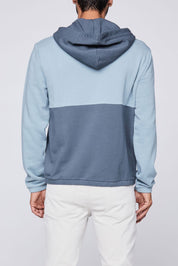 BAYSIDE ZIP UP HOODIE  STORM BLUE