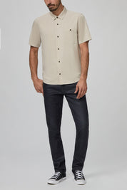 WILMER SHIRT  SAND FOSSIL