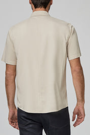 WILMER SHIRT  SAND FOSSIL