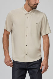 WILMER SHIRT  SAND FOSSIL