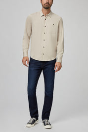 WARDIN SHIRT  SAND FOSSIL