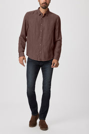 PETERS SHIRT  VINTAGE MIDNIGHT BORDEAUX