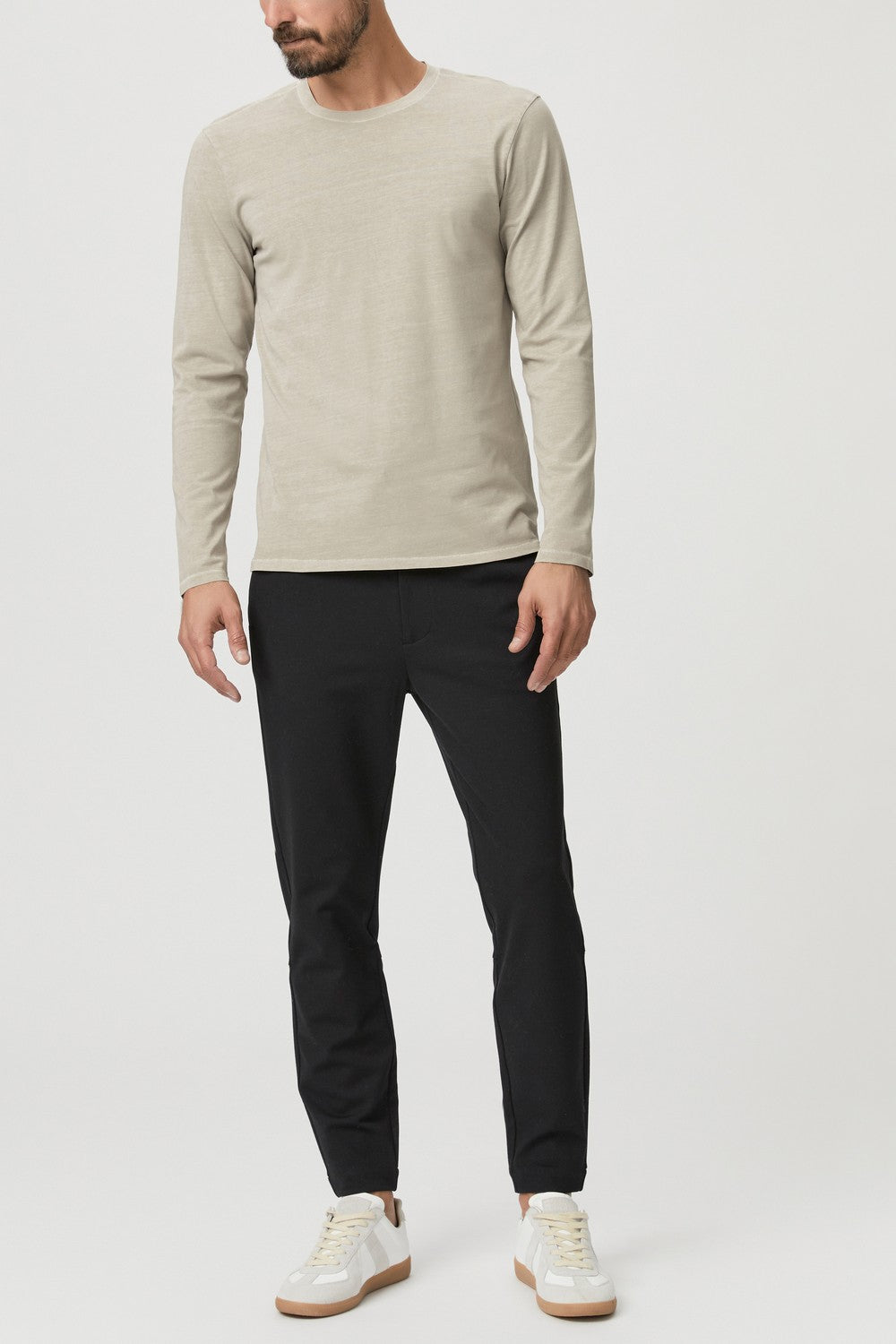 ENZO TEE  VINTAGE SILVER PEARL