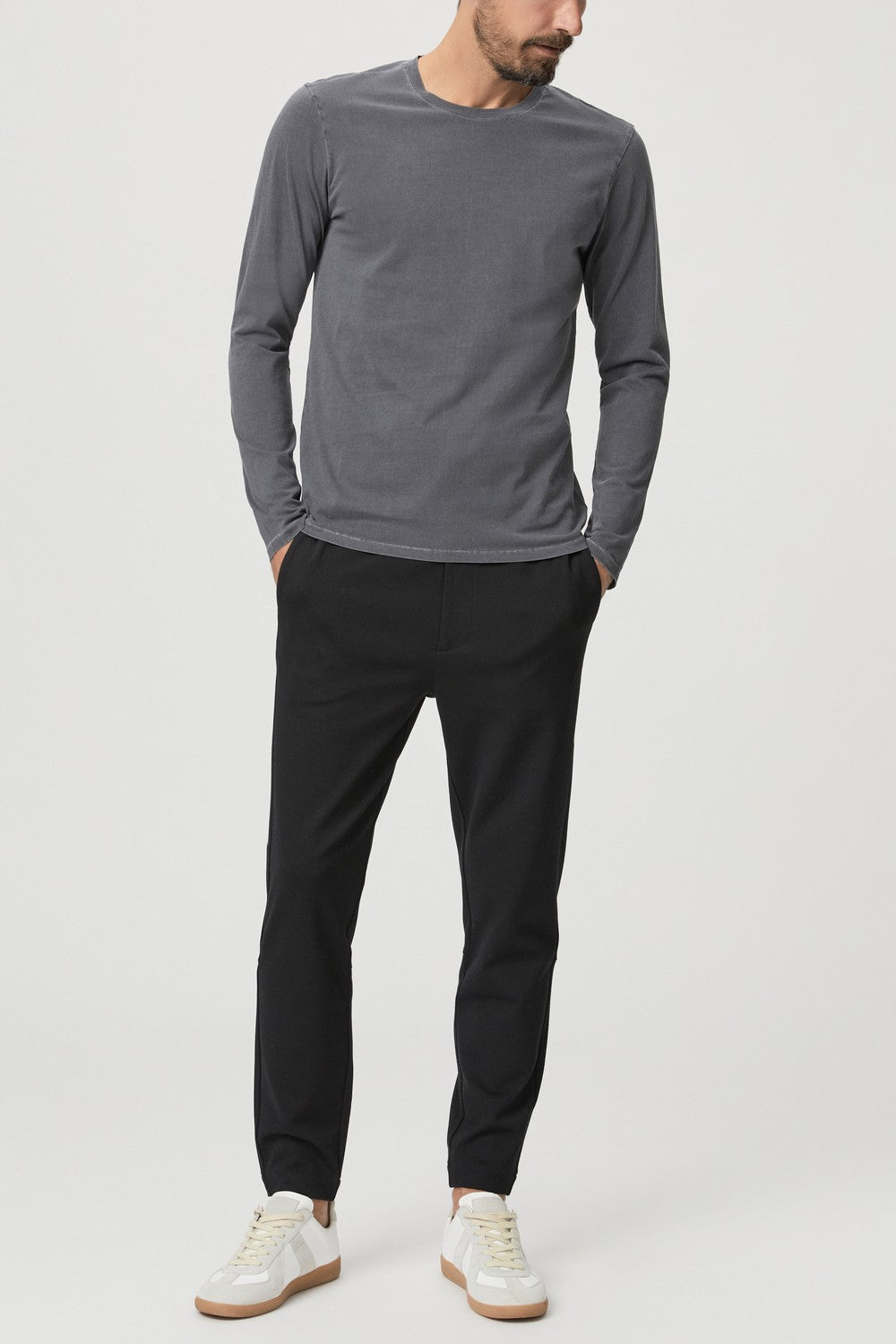 ENZO TEE  VINTAGE CARBON