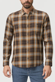 EVERETT SHIRT  AGED COCOA