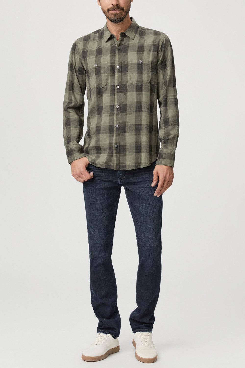 EVERETT SHIRT  SAGE GLEN