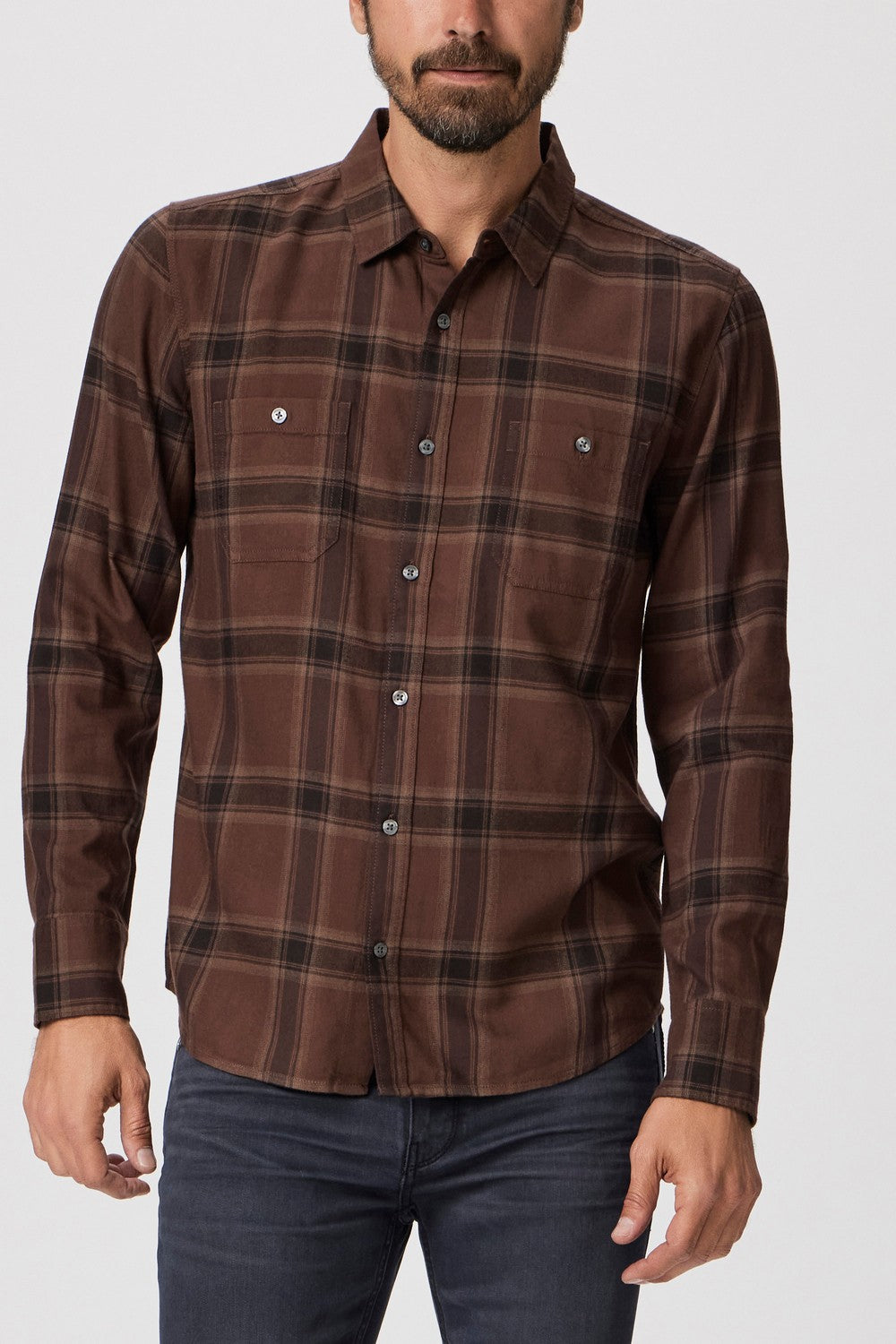 EVERETT SHIRT  WEATHERED BRICK