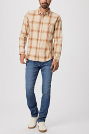 EVERETT SHIRT  ALMOND DUNE