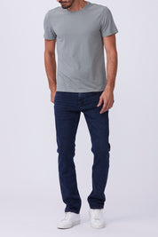 CASH CREW NECK  SOFT ALGAE