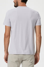 CASH CREW NECK TEE  DUSTY IRIS