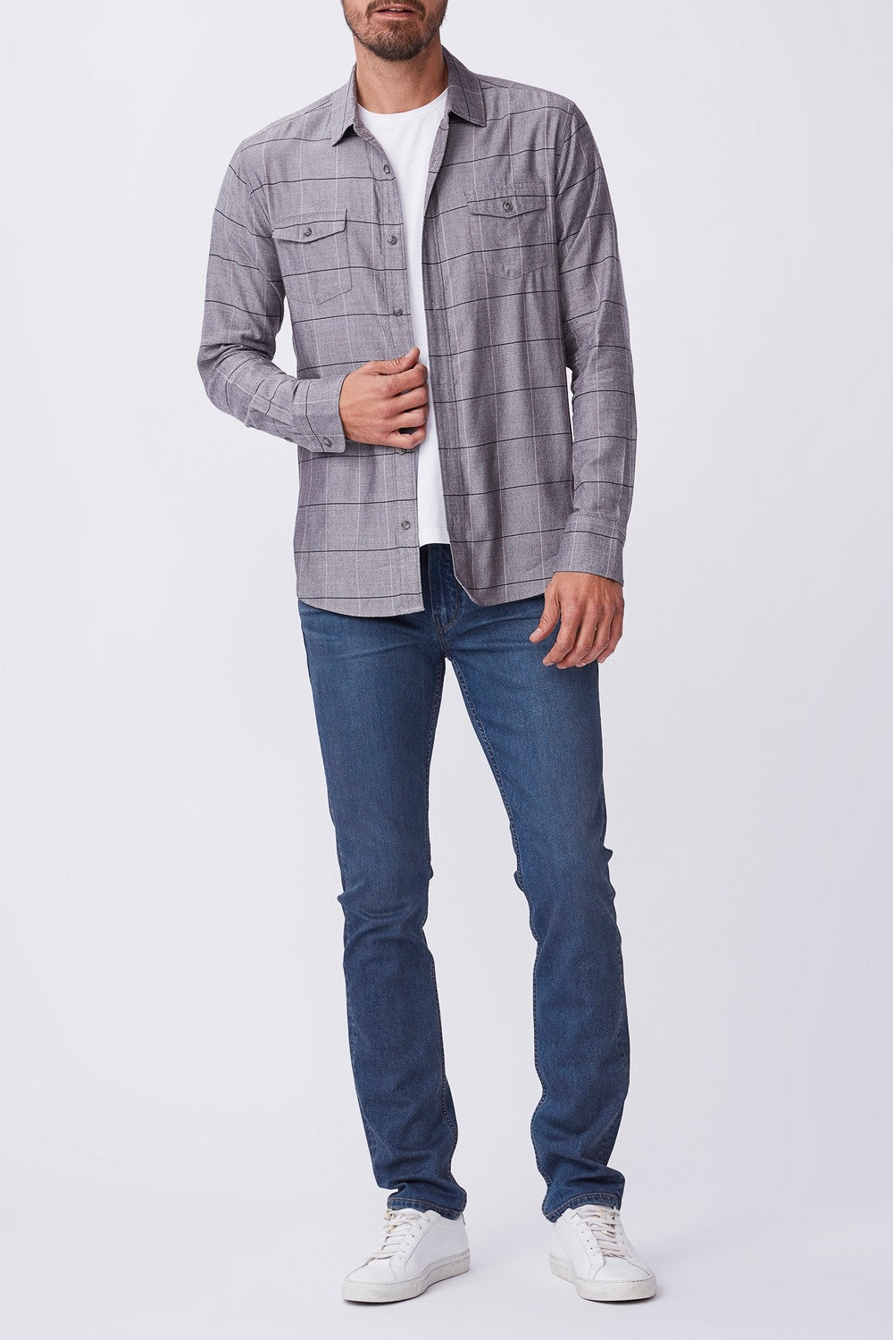 EVERETT SHIRT  BLACK AMETHYST