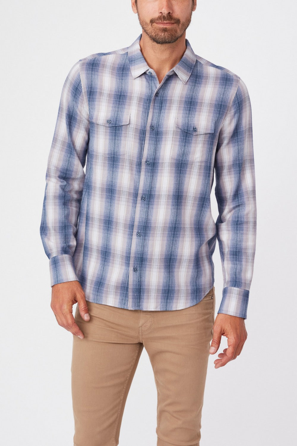 EVERETT SHIRT  ARCTIC ASH