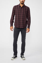 EVERETT SHIRT  NIGHT MAUVE