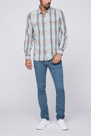 EVERETT SHIRT  FRENCH MOSS