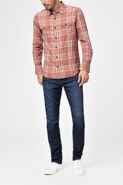 EVERETT SHIRT  DRIED ROSE