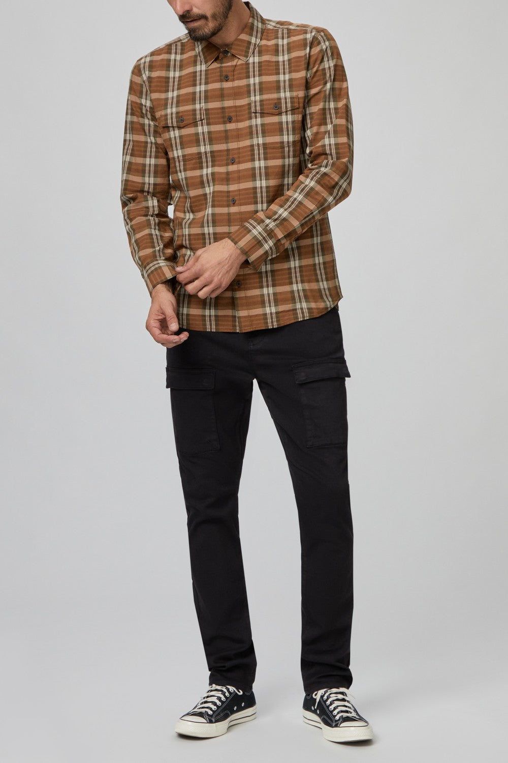 EVERETT SHIRT  ANTIQUE COCOA