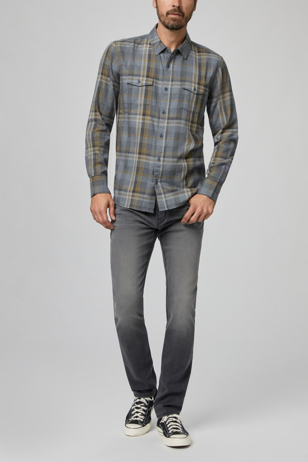EVERETT SHIRT  MIDNIGHT ORCHARD