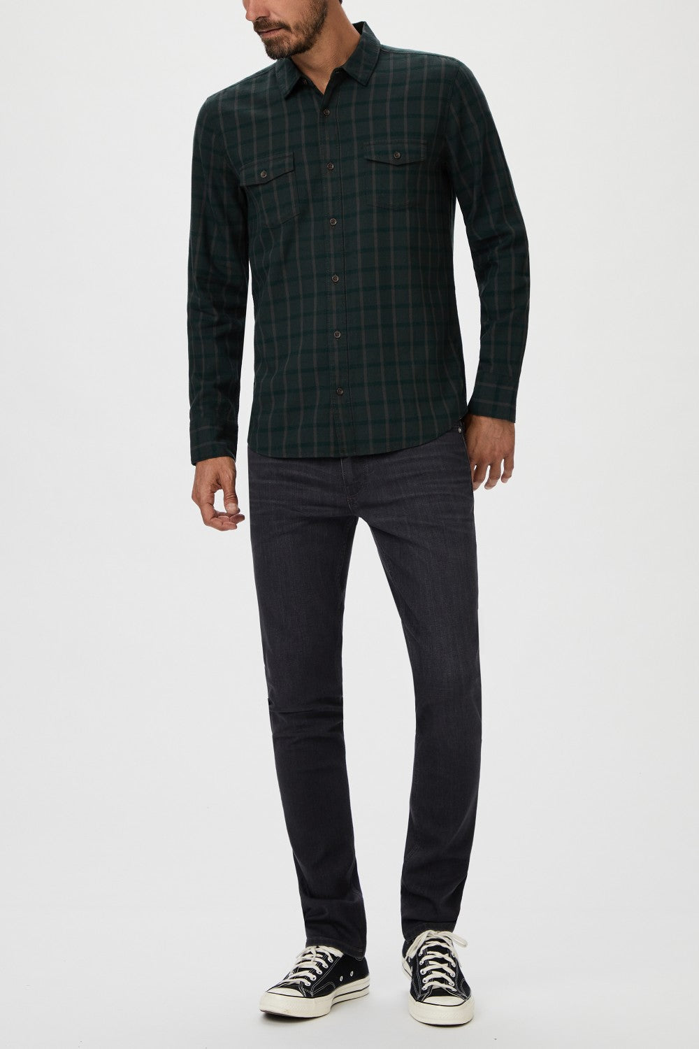 EVERETT SHIRT  EMERALD HAZE