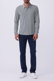 STOCKTON BUTTON UP  SOFT ALGAE
