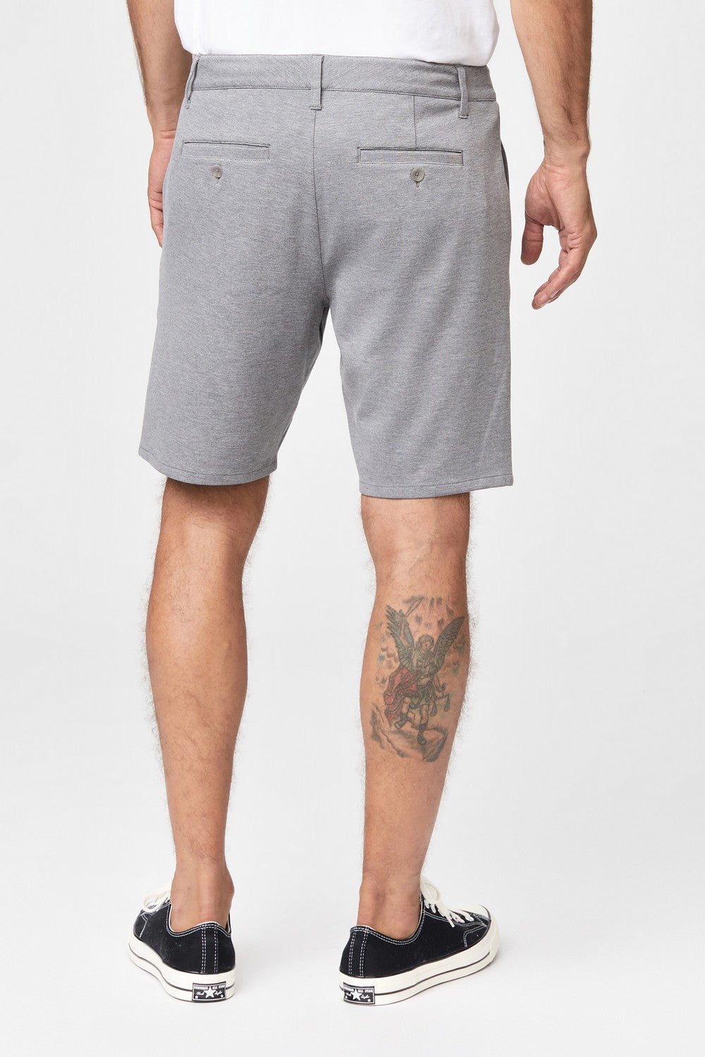 RICKSON TROUSER SHORT  HEATHER STEEL