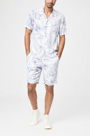LANDON SHIRT  OCEAN WAVE MULTI