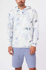 MOE PULLOVER HOODIE  BLUE MULTI