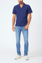 HILLMAN SHIRT  INDIGO EVENING