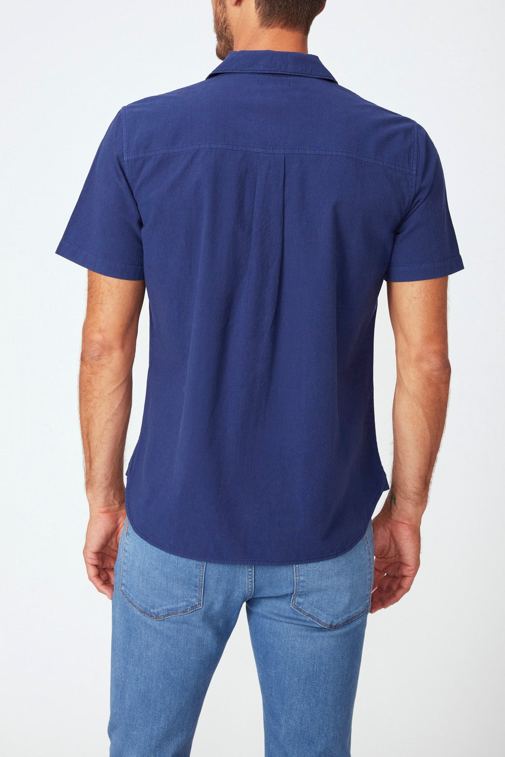 HILLMAN SHIRT  INDIGO EVENING