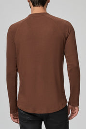 ABE BASEBALL TEE  BURNT HAZELNUT