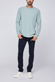 ABE BASEBALL TEE  DRIED SAGE