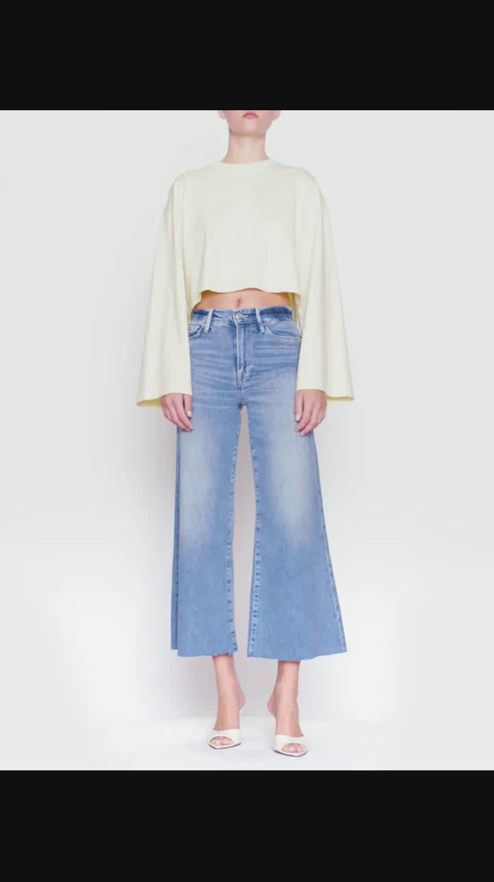 CROP BELL SLEEVE TEE