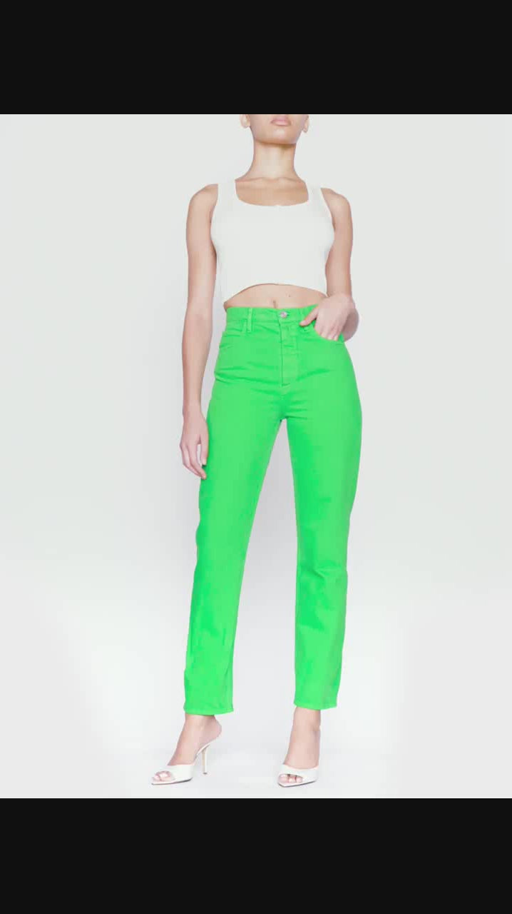 CROPPED BUTTON TANK