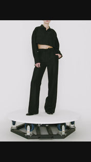 CROPPED SAFARI SHIRT