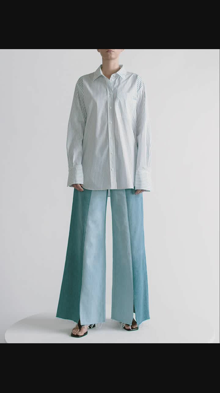 SPLIT SEAM WIDE LEG