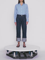 OVERSIZED DETAIL DENIM PANT